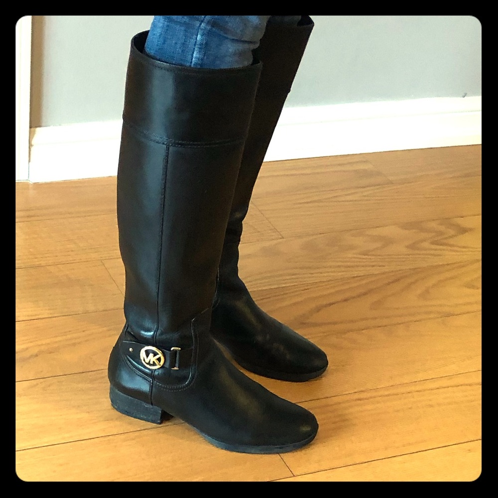 Michael Kors Tall Leather Boots